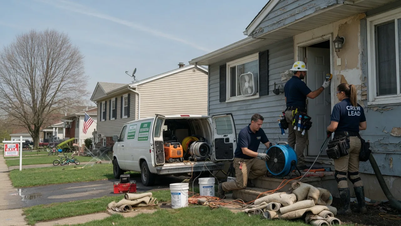 Flood Cleanup in Amanda, OH near me